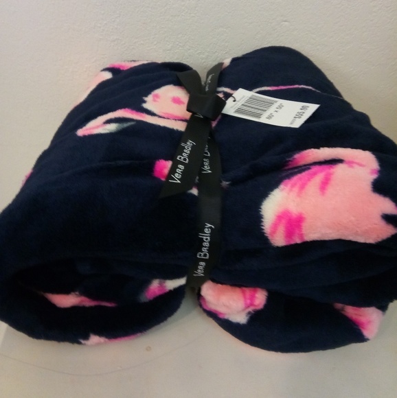 Flamingo throw blanket Vera Bradley - Picture 3 of 4